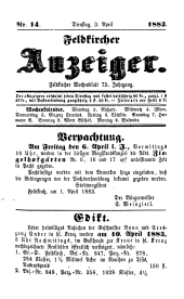 Feldkircher Anzeiger