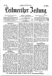 Leitmeritzer Zeitung