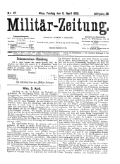 Militär-Zeitung