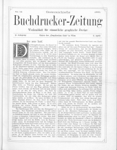 Buchdrucker-Zeitung