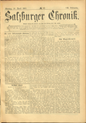 Salzburger Chronik