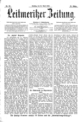 Leitmeritzer Zeitung