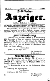 Feldkircher Anzeiger