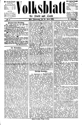 Volksblatt für Stadt und Land