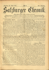 Salzburger Chronik