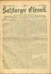 Salzburger Chronik