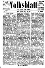 Volksblatt für Stadt und Land