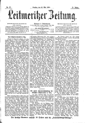 Leitmeritzer Zeitung