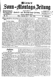 Wiener Sonn- und Montags-Zeitung