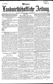 Wiener Landwirtschaftliche Zeitung