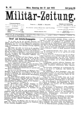 Militär-Zeitung