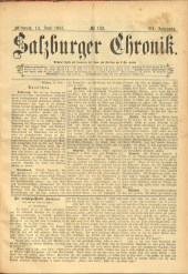 Salzburger Chronik