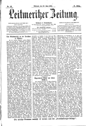 Leitmeritzer Zeitung