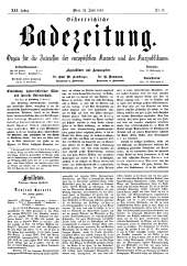 Österreichische Badezeitung