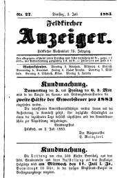 Feldkircher Anzeiger