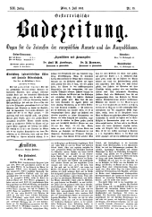 Österreichische Badezeitung