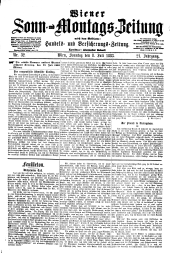 Wiener Sonn- und Montags-Zeitung