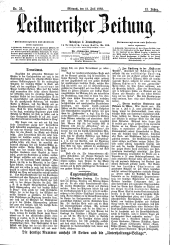 Leitmeritzer Zeitung