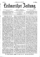 Leitmeritzer Zeitung