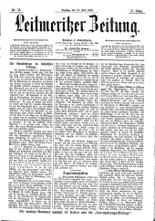 Leitmeritzer Zeitung