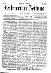 Leitmeritzer Zeitung