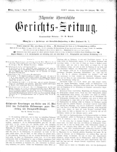 Allgemeine Österreichische Gerichtszeitung