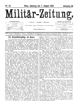 Militär-Zeitung