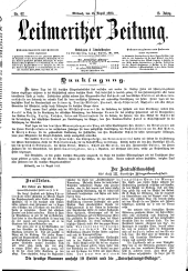 Leitmeritzer Zeitung