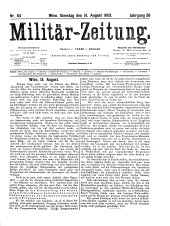 Militär-Zeitung