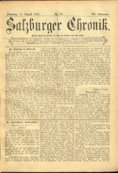 Salzburger Chronik