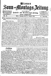 Wiener Sonn- und Montags-Zeitung