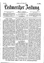 Leitmeritzer Zeitung