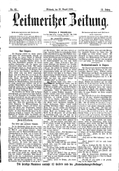 Leitmeritzer Zeitung