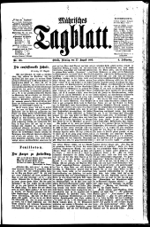 Mährisches Tagblatt