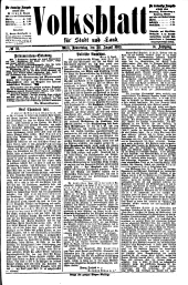 Volksblatt für Stadt und Land