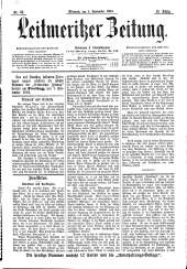 Leitmeritzer Zeitung