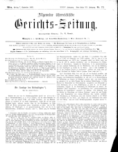 Allgemeine Österreichische Gerichtszeitung