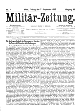 Militär-Zeitung