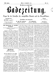 Österreichische Badezeitung