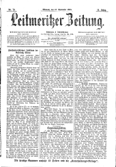 Leitmeritzer Zeitung