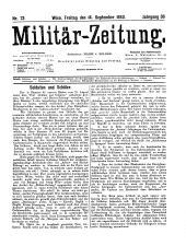 Militär-Zeitung