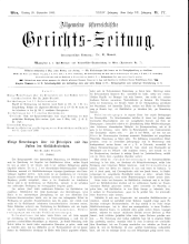 Allgemeine Österreichische Gerichtszeitung