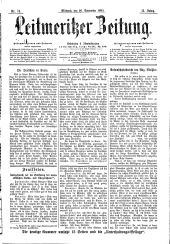 Leitmeritzer Zeitung