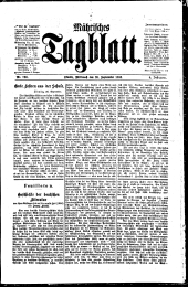 Mährisches Tagblatt