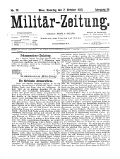 Militär-Zeitung