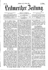 Leitmeritzer Zeitung