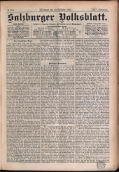 Salzburger Volksblatt: unabh. Tageszeitung f. Stadt u. Land Salzburg