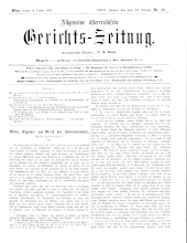 Allgemeine Österreichische Gerichtszeitung