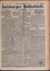 Salzburger Volksblatt: unabh. Tageszeitung f. Stadt u. Land Salzburg