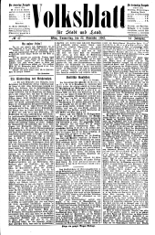 Volksblatt für Stadt und Land